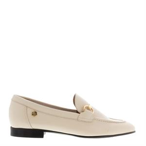 Carl Scarpa Arlie Leather Snaffle Loafers Off White
